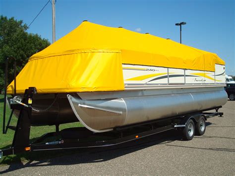 Custom Pontoon Boat Covers & Repair in Minnesota – Canvas Craft