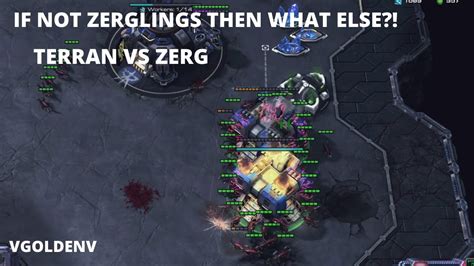 Starcraft Zergling Rush Against My Terran Oh No Terran Vs Zerg