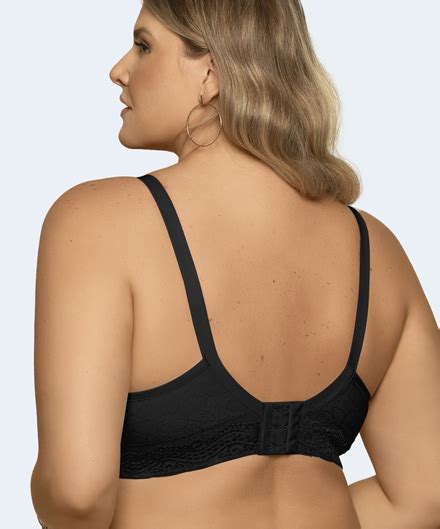 Sutiã De Microfibra Trabalhada Plus Size Base Bojo Aros Renda Sutiã