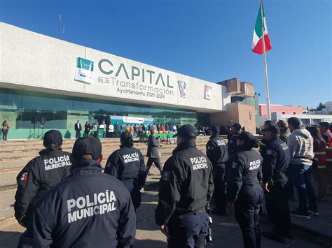 Policía municipal de Zacatecas aumenta en un 283 las puestas a