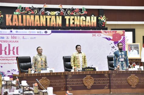 Wakil Gubernur Kalteng Hadiri Pembukaan Karya Kreatif Indonesia 2022