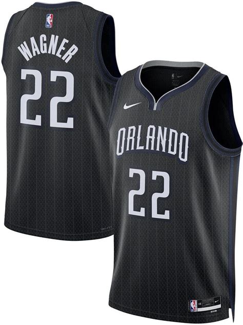 Nike Unisex Franz Wagner Black Orlando Magic Swingman Jersey