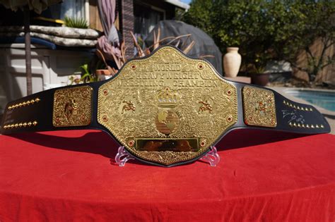 Wcw World Heavyweight Championship Replica Review Wwe Shop