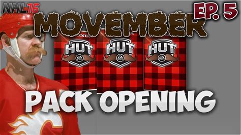 Nhl Hut Movember Pack Opening Huge Pull Youtube