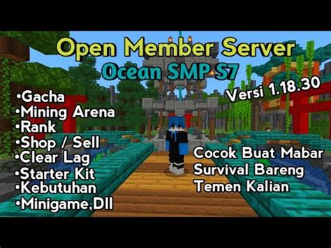 Open Member Server Mcpe Survival 1 18 Seru Buruan Join Sekarang