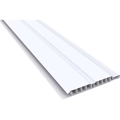 FORRO PVC BRANCO CANELADO 8MMX200MMX6 00MT PLASMEG FORRO PVC BRANCO