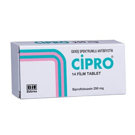 Cipro 250 Mg 14 Tabs Cip Barring