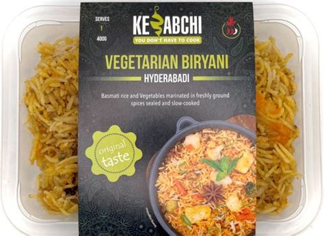 Kebabchi Vegetable Biryani 400g