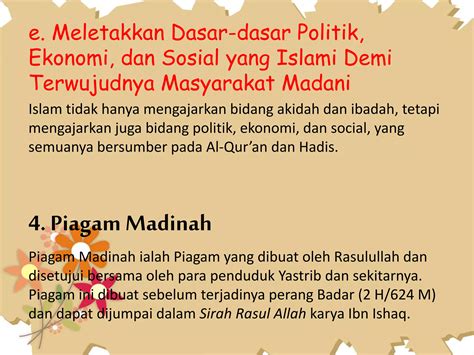 Presentasi Strategi Dakwah Rasulullah Periode Madinah PPT