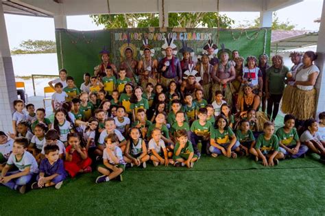 Estudantes Recebem Visita De Ind Genas E Conhecem Mais Sobre A Cultura