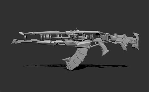 Stl File Codm Ak47 Radiance 🔫・3d Printing Idea To Download・cults