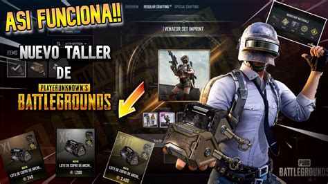 Como Funciona El Nuevo Taller De Pubg Youtube