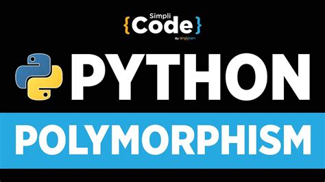 Python Tutorial For Beginners Introduction To Polymorphism