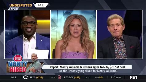 Undisputed Skip And Shannon React To Monty Williams And Pistons Agree To 6