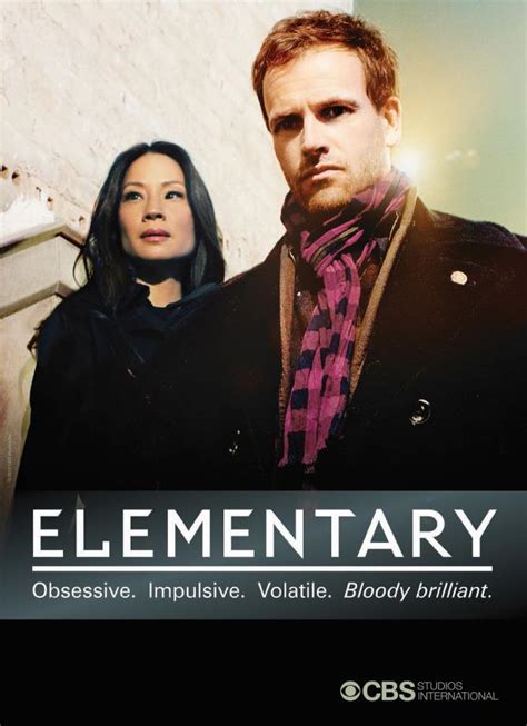 Split Screen Poster De Elementary Série Da Cbs Com Um Sherlock Holmes Moderno