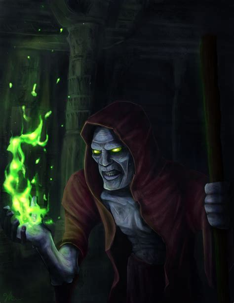 Undead Warlock by PowerRex on DeviantArt