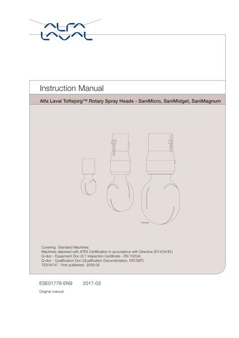 Pdf Instruction Manual Alfalaval Se Fileoriginal Manual Instruction