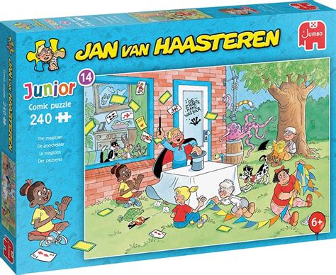 De Goochelaar Jan Van Haasteren Junior Puzzel 240 Stukjes Kopen