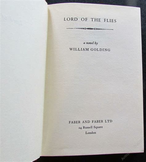 Antiques Atlas 1955 Lord Of The Flies By William Golding