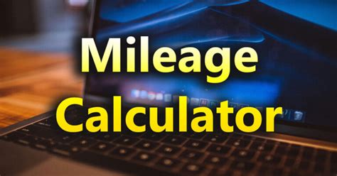 Mileage Calculator