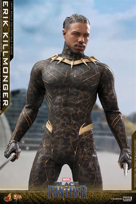 Black Panther Movie Killmonger Head Sculpt Hot Toys Update The Toyark News