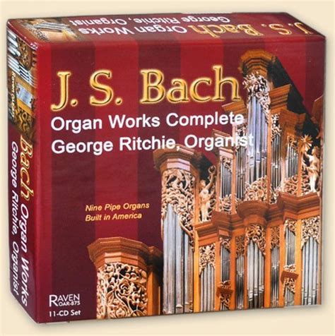 Complete Organ Works Johann Sebastian Bach Amazones Cds Y Vinilos