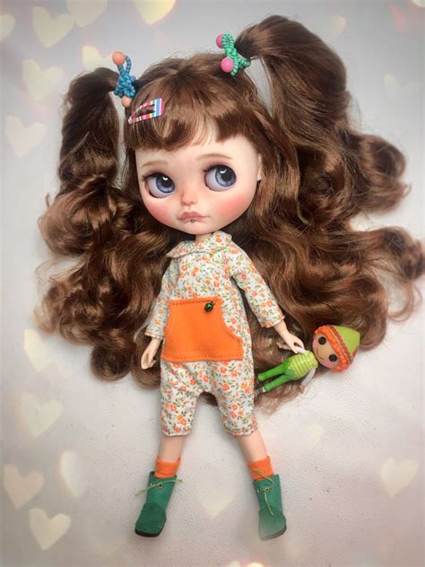 Cloe Custom Blythe By Lodella And Outfit Muñecas Blythe Blythe Muñecas