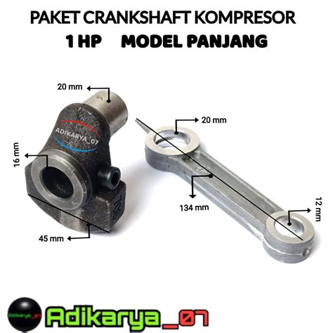 PAKET Stang Seher Kompresor Controd Kompresor Kruk As Kompresor