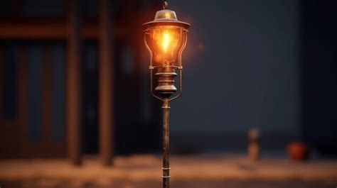 Premium AI Image | A vintage gas powered street lamp UHD wallpaper Stock Photographic Image