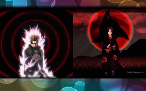 Pain vs Itachi Wallpaper by weissdrum on DeviantArt