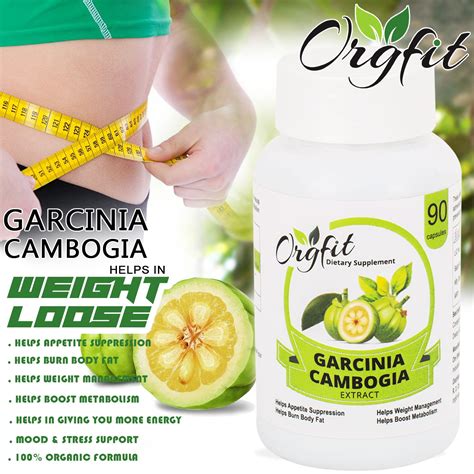 Orgfit Garcinia Cambogia For Weight Loss No S Fruit Pack Of Buy