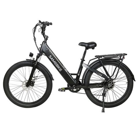 Bicicleta El Ctrica Pulgada W Samebike Rs A Km H V Ah Negro