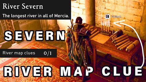 Where To Find River Map Clue In River Severn Assassin S Creed Valhalla