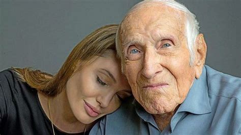 Angelina Jolie pays tribute to 'Unbroken' inspiration Louis Zamperini