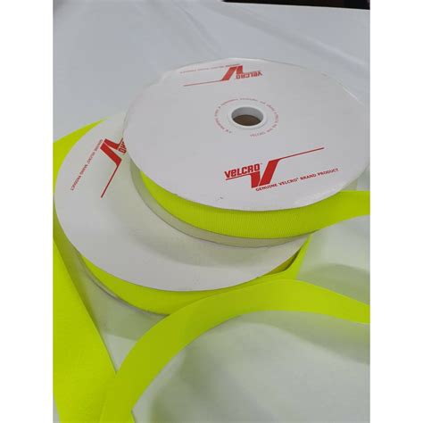 HI VIS VELCRO Brand SEW ON HOOK LOOP Tape 50MM Per Mtr KBT N2021