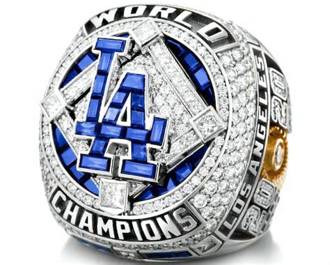 Giveaways At Dodger Stadium Mystery Dodgers World Series Rings