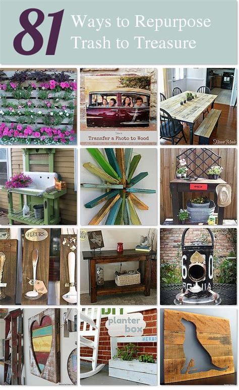 Ways To Repurpose Trash To Treasure Thrift Store Crafts Recycled