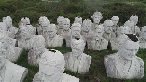 Giant statues of 42 U.S. presidents are hidden on a farm in rural ...