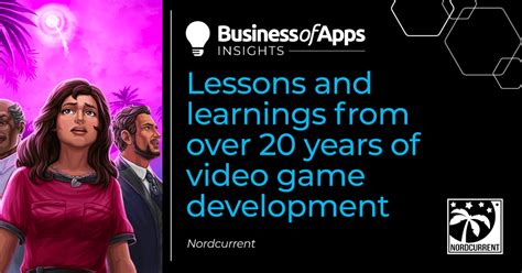 Lessons And Learnings From Over 20 Years Of Video Game Development