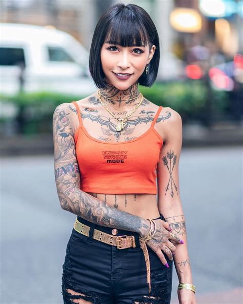 Tokyo Fashion Popular Japanese Hair Makeup Artist And Gyaru Tattoo