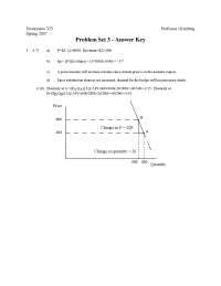 Problem Set 3 With Answer Key Microeconomic Theory ECON 323 Docsity