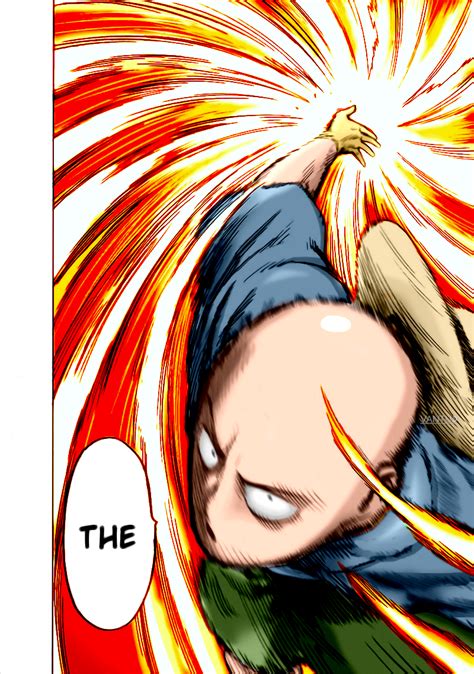 OPM chap 170 colored: Saitama's Smack 2 by vantud on DeviantArt