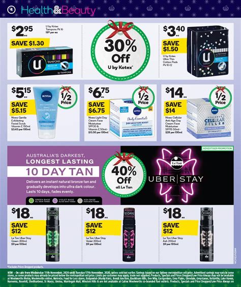 Woolworths Catalogue Health And Beauty 11 17 Nov 2020 Catalogue AU