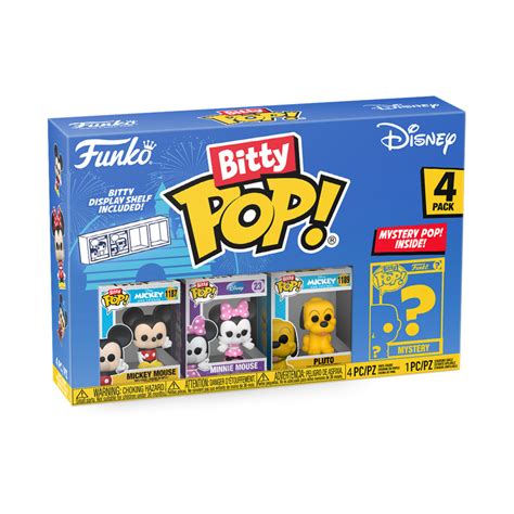 Bitty Pop! Disney 4-pack Series 1 - Mx2Games