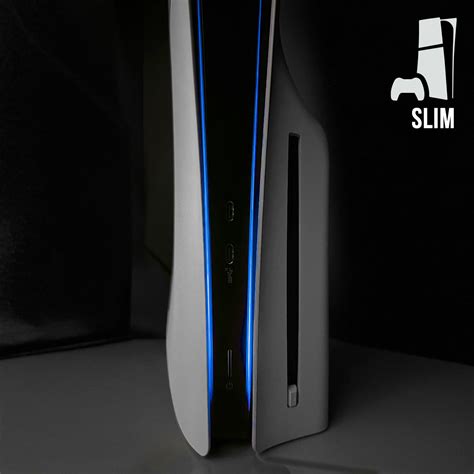 PS5 Slim Power Light Decal – Blue – FlamingToast
