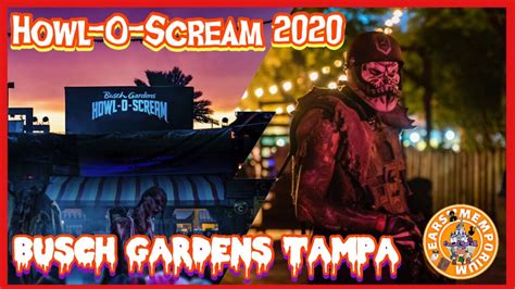 Live Howl O Scream Fear Is In Your Eyes Busch Gardens Tampa