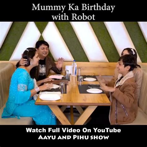 MUMMY KA BIRTHDAY WITH ROBOT Birthday Celebration At Restaurant