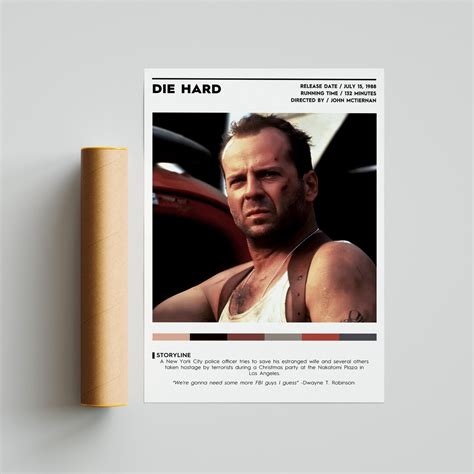 Die Hard Movie Poster / Cult Movie Posters / Cinema Prints / Wall Art ...