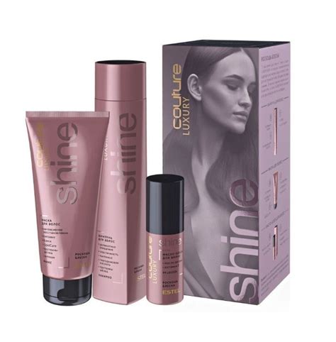 Набор для волос HAUTE COUTURE LUXURY SHINE комплексное разглаживание ...