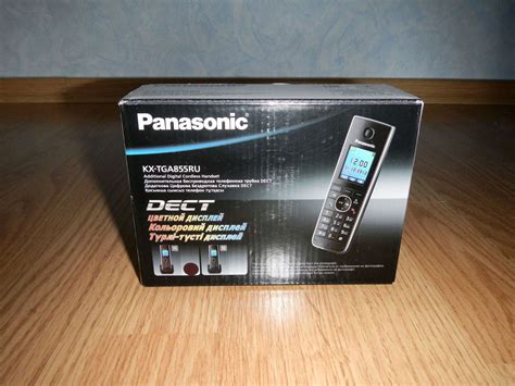 Дополнительная трубка Panasonic KX-TGA855RUR — купить в интернет ...